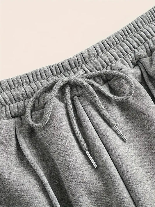 Bundle of 2 - Classic Wide Leg Trousers (Black & Grey)