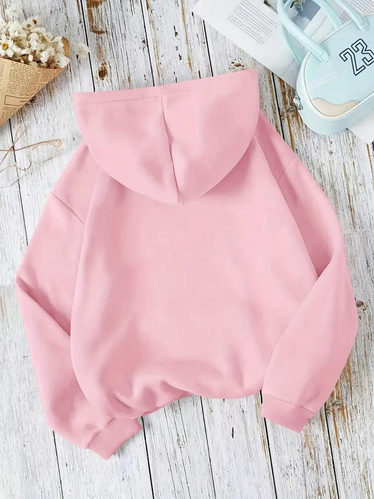 Classic Winter Stuff Fleece PINK Hoodie