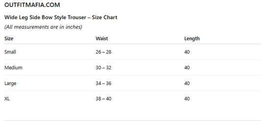 Red Side Bow White Panel Wide Leg Jogger Trouser