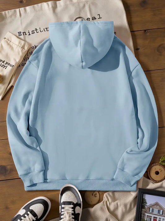 Classic Winter Stuff Fleece SKY BLUE Hoodie