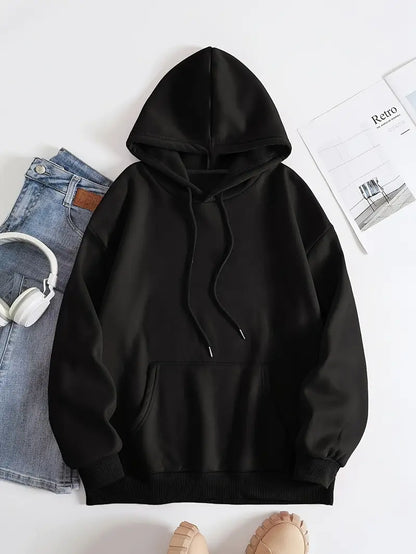 Classic Winter Stuff Fleece BLACK Hoodie