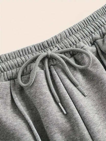 Bundle of 2 - Classic Wide Leg Trousers (Black & Grey)