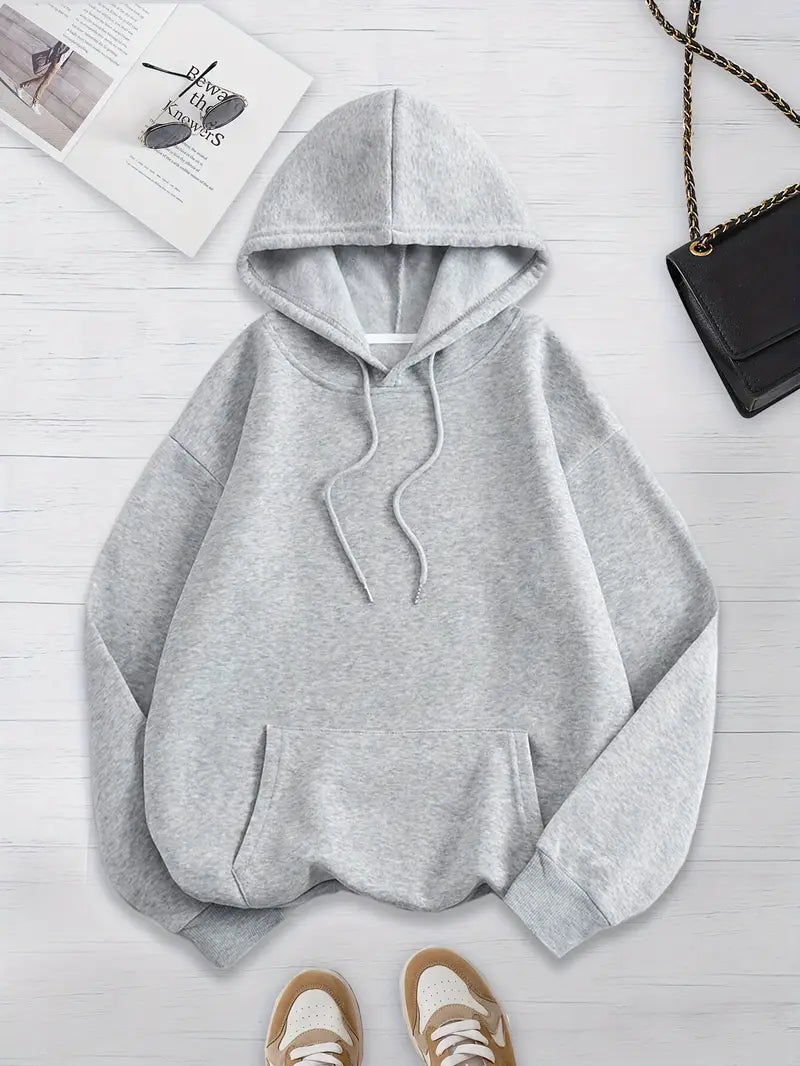 Classic Winter Stuff Fleece GREY Basic Hoodie