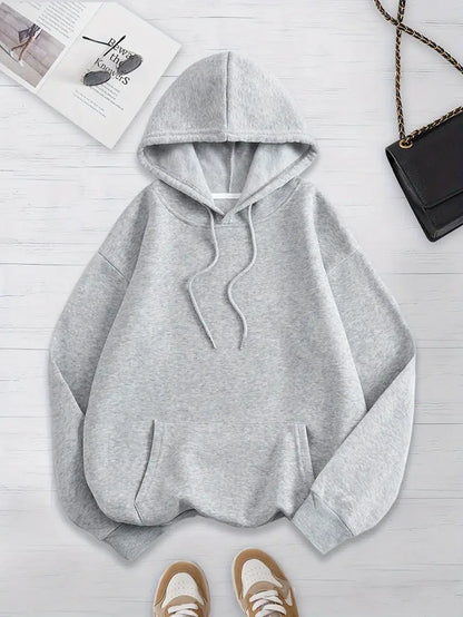 Classic Winter Stuff Fleece GREY Basic Hoodie