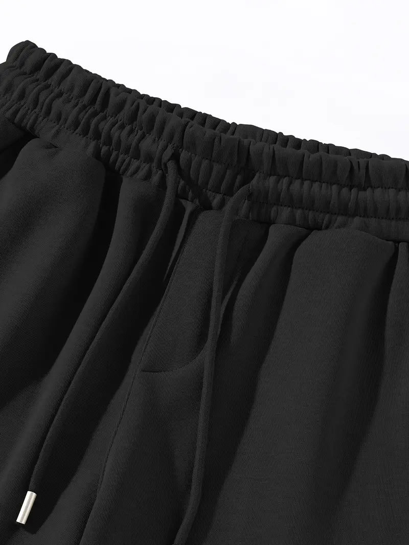 Bundle of 2 - Classic Wide Leg Trousers (Black & Grey)