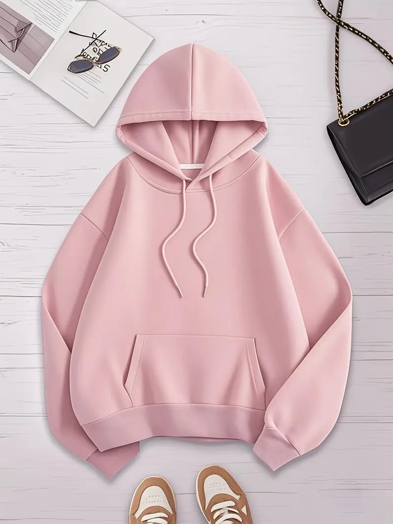 Classic Winter Stuff Fleece PINK Hoodie