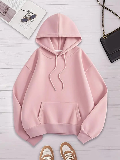 Classic Winter Stuff Fleece PINK Hoodie