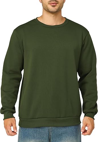 Men’s Winter Fleece Sweatshirt – Cozy, Warm & Classic Style