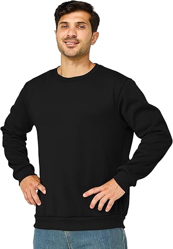 Men’s Winter Fleece Sweatshirt – Cozy, Warm & Classic Style