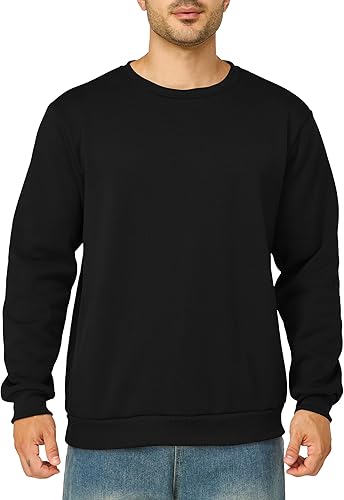 Men’s Winter Fleece Sweatshirt – Cozy, Warm & Classic Style
