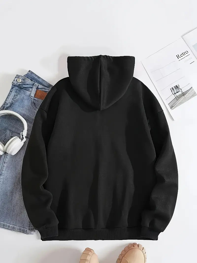 Classic Winter Stuff Fleece BLACK Hoodie