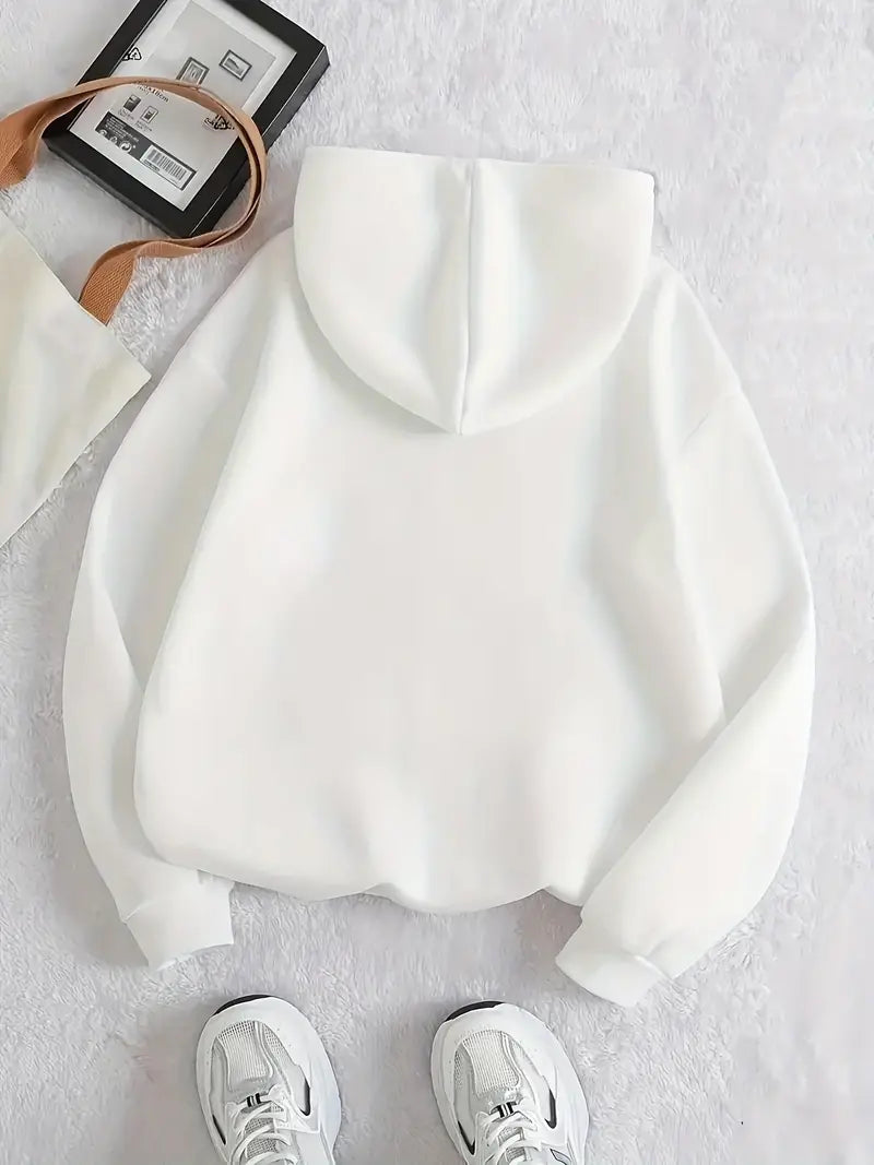 Classic Winter Stuff Fleece WHITE  Basic Hoodie