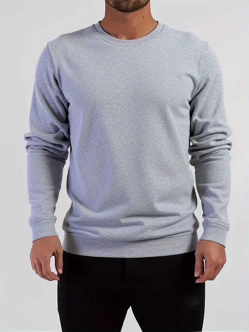 Men’s Winter Fleece Sweatshirt – Cozy, Warm & Classic Style