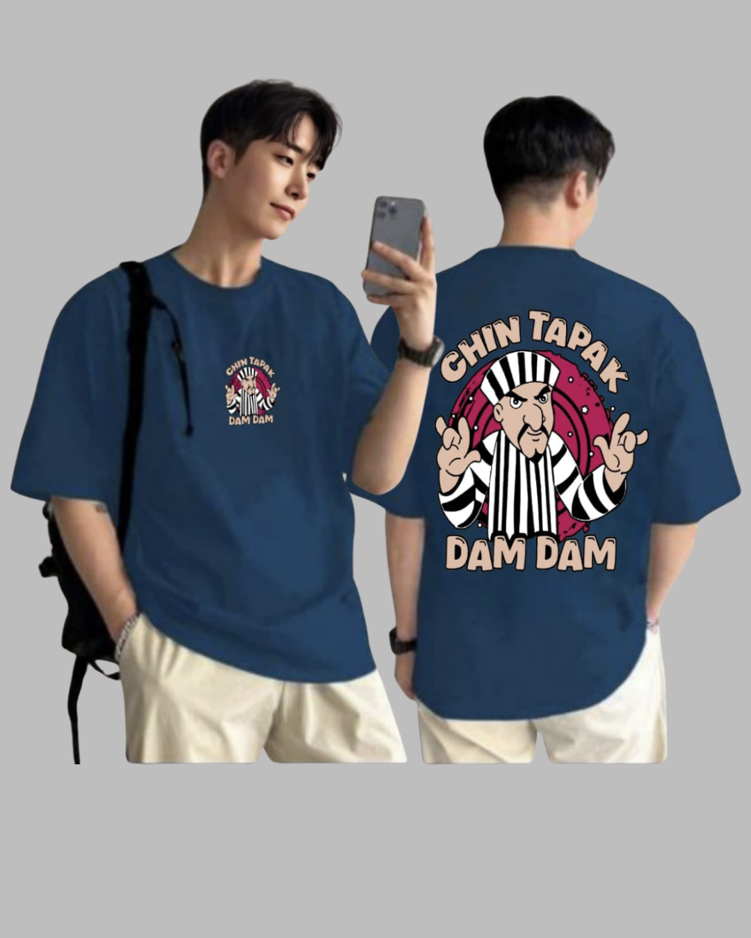 Graphics Printed Drop Shoulder Oversized T-shirt