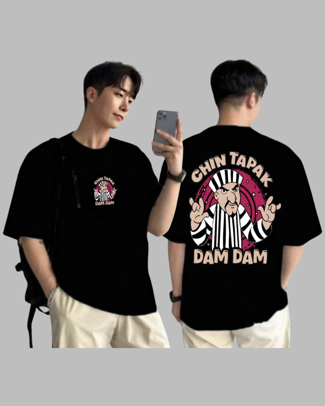 Graphics Printed Drop Shoulder Oversized T-shirt