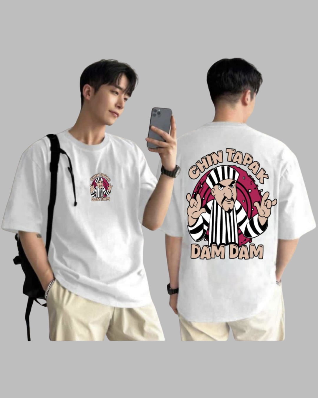 Graphics Printed Drop Shoulder Oversized T-shirt