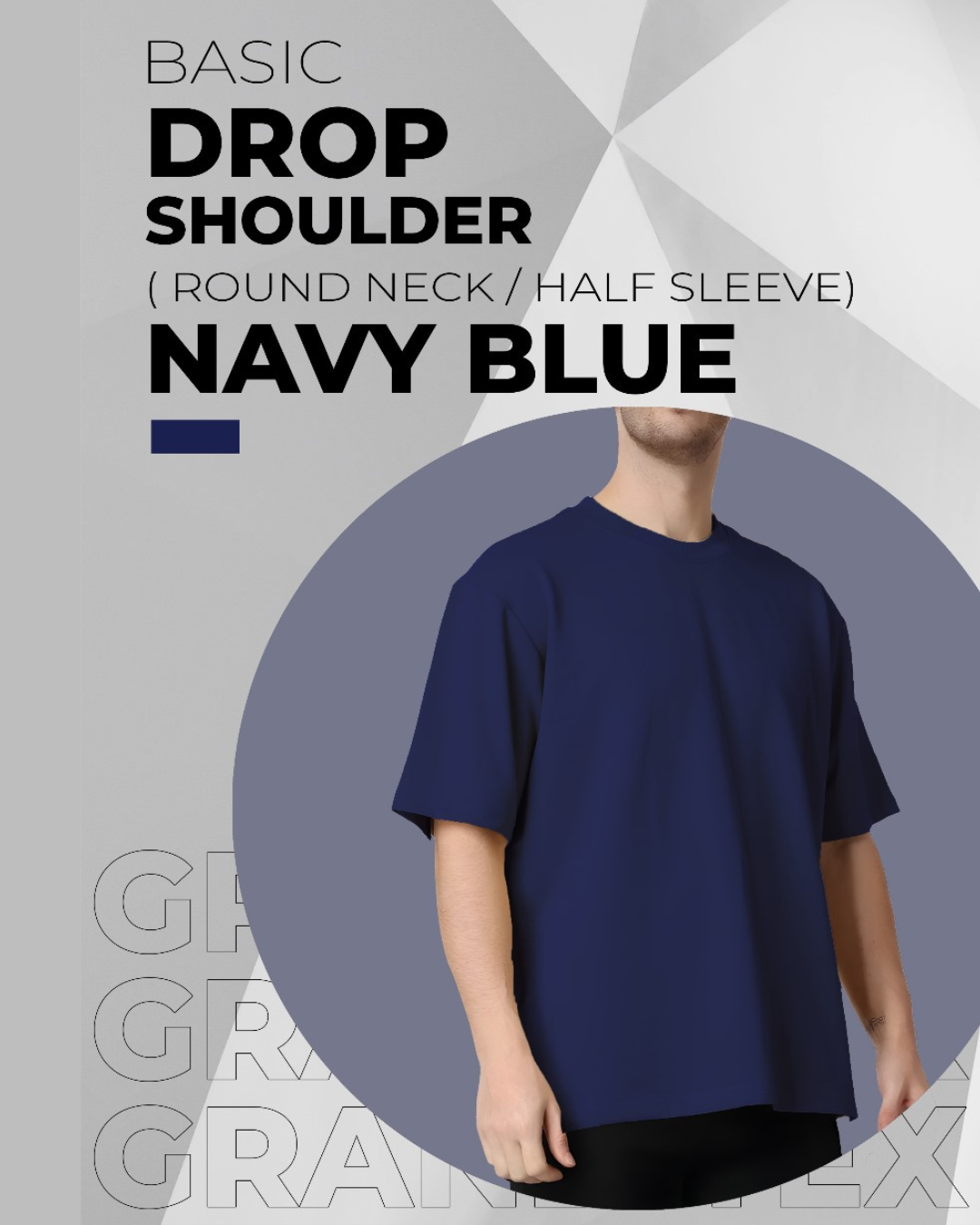 Men's Oversized Cotton Drop Shoulder T-Shirts
