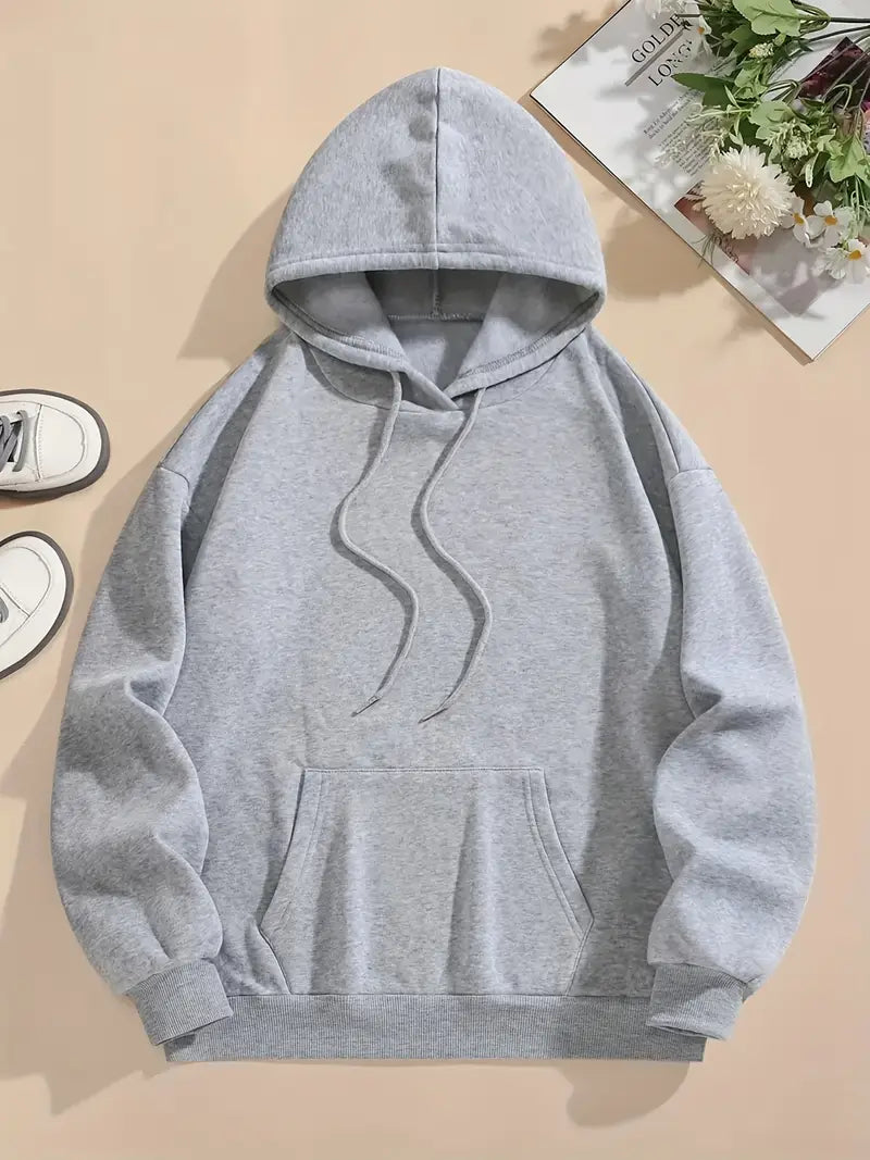 Bundle of 3 - Winter Essentials Fleece Hoodies - WHITE/BLACK/GREY