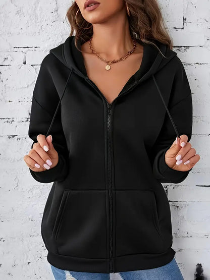 Premium Fleece Front Zipper Hoodie – Cozy, Stylish & Perfect for Winter's