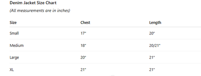 Classic Sky Blue Cropped Style Denim Jacket