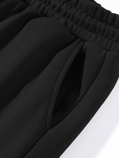 Basic Wide Leg Trouser – Effortless Comfort & Style - Black